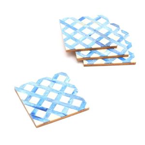 Posavasos de alta calidad con incrustaciones de hueso, posavasos artesanal de hueso para el hogar, a un precio muy razonable. - Product Image 5