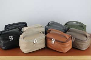 Bolsas de Cosméticos de Cuero de la Mejor Calidad, Nueva Colección de Invierno, para Maquillaje y Viajes, Bolsas de Cosméticos de Cuero Sostenible - Product Image 2