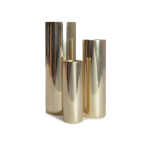 แจกันดอกไม้เหล็กทรงสูงที่มีรายละเอียดงานฝีมือและการตกแต่งที่หรูหรา - Product Image 2