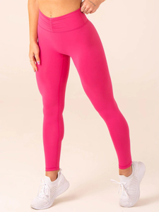 Leggings elásticos texturizados para mujer, pantalones de yoga que realzan la figura, de Pakistán - Product Image 4