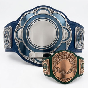 Cinturón de Campeonato Mundial de Peso Pesado, 4mm 2mm, Personalizado, Unisex, 100% Cuero Genuino, para Entrenamiento de Boxeo - Product Image 3