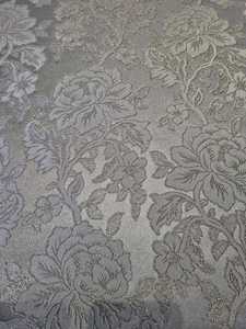 ABAYA Women's Ultra Soft Sheen Satin Fabric 100% Polyester <b>BLACK</b> FUKRO METALLIC JACQUARD Breathable Garment Medium Weight - Product Image 2