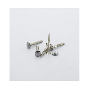 Tornillos Decorativos de Latón con Tapas para Montaje de Espejos, para una Instalación Segura en la Pared - Product Image 1
