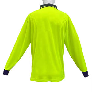 Camisetas de Trabajo Más Vendidas para Hombre, Camisetas de Alta Visibilidad para Hombre, Camiseta Polo de Seguridad con Franjas Reflectantes - Product Image 5