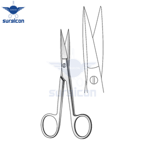 Tijeras de Rinoplastia Converse de 13.5 cm (5¼ Pulgadas), Rectas, con Bordes Exteriores Dentados, Hoja de Corte Semisafilada, Punta Afilada - Product Image 5