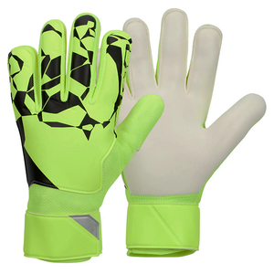 Wholesale Strong <b>Control</b> <b>Grip</b> Soccer Goalkeeper Gloves Anti-Slip Latex Palm Leather Material Finger Protection Goalkeeper Glove - Product Image 5