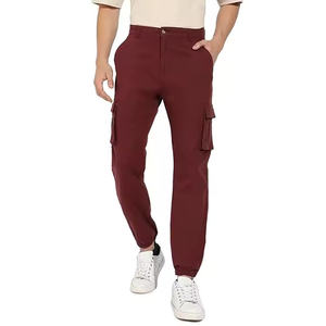 Pantalones Cargo Personalizados para Hombre, Diseño Casual Ligero de Corte Recto con Logotipo Personalizado, Tela de Lona Transpirable de Alta Calidad - Product Image 1