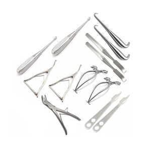 Juego de 16 Herramientas Quirúrgicas Ortopédicas de Clase I, Resistentes al Óxido, Reutilizables, para Uso Médico Clínico, con Certificación CE e ISO, para Cirugía General - Product Image 3