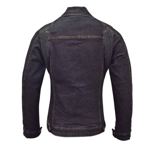 Veste en jean d'hiver pour femme, 100 % coton, tissu tricoté, effet délavé vintage, style streetwear décontracté pour le printemps et l'automne - Product Image 3