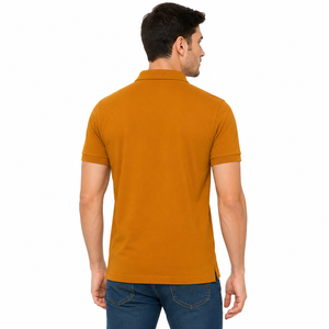 Camisa polo de hombre a la moda con diseño moderno, tela suave, fácil de llevar, perfecta para ropa urbana y conjuntos diarios, elegante y moderna. - Product Image 3