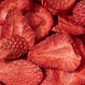 Fresas Liofilizadas, Snacks Saludables a Granel con Sabor Agridulce, Fruta Orgánica Sin OMG, Envasada al Vacío - Product Image 4