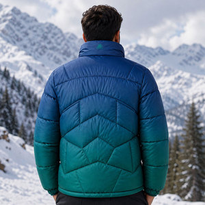 Factory Manufacturer New Arrival Winter <b>Men</b> Puffer <b>Jacket</b> Top Trending New Design Customized Wholesale <b>Long</b> Sleeves - Product Image 4
