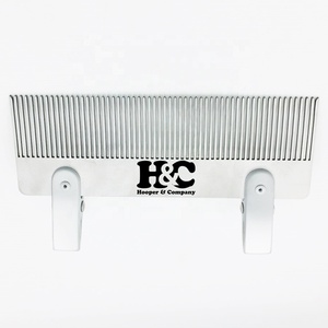 HOOPER COMPANY New Arrivals Black Comb Strong Hold Hair <b>Hanger</b> Wig <b>Stand</b> Durable Mini Stainless Steel Custom Logo Hair Extension - Product Image 1