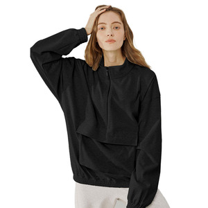 Sudadera con Cremallera y Logotipo Bordado Personalizado para Mujer - Camisetas y Suéteres para Chicas - Varios Colores - Talla XL - Product Image 5