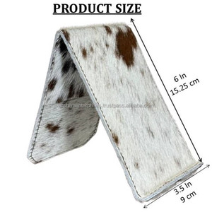 Soporte para Teléfono Móvil de Cuero Vacuno Genuino Hecho a Mano, Soporte de Exhibición de Escritorio, Soporte Móvil Rústico Occidental para Oficinas y Hogares - Product Image 2