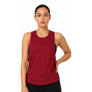 Débardeur personnalisé pour femme, haut de yoga, vêtement de fitness, débardeur de sport 100 % coton, gilet de sport pour femme - Product Image 6