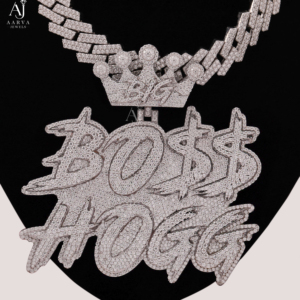 Pendentif Moissanite Plaqué Or Style Hip Hop Personnalisé de Qualité Supérieure pour la Fabrication de Bijoux Unisexe – Vente en Gros - Product Image 3