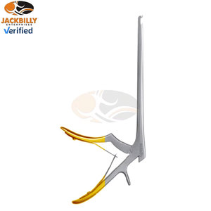 JACKBILLY Rongeur chirurgical orthopédique manuel à 90 degrés, 6 mm de largeur de coupure, en acier inoxydable, pour plaque fine, Spurling Kerrison - Product Image 2
