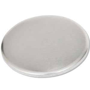 Piezas de Botones PinBack de Calidad Premium, Plateadas, Redondas, de Metal, Estilo Clásico, Colección de 500 Piezas - Product Image 3