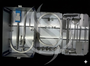 Set de rétracteurs auto-serrants BookWalter pour chirurgie abdominale, manuel, en acier inoxydable, certifié CE, stérilisation haute température - Product Image 4