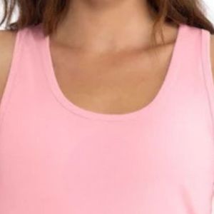 Camiseta sin Mangas de Algodón para Mujer, Corte Clásico, Tejido Transpirable para Uso Diario, Fitness y Actividades al Aire Libre - Product Image 3