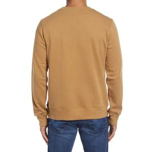 Suéter de Punto con Cuello Redondo Color Camel para Hombre, Corte Regular, Color Sólido, Estilo Casual Otoñal 2027 - Product Image 2
