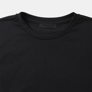 Latest Design Men's T-Shirts Custom Color 100% Cotton Fleece Quick Dry Breathable Loose Fit O-Neck - Product Image 4