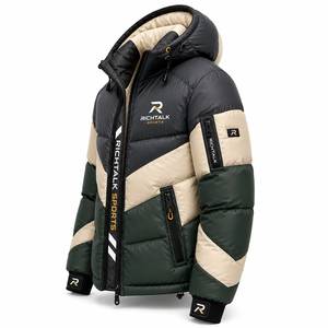 Chaqueta Acolchada con Capucha para Hombre, Nuevo Estilo, Tejido Suave y Cálido, Material Cómodo y Duradero, Transpirable y Ecológico - Product Image 3