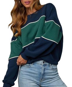 Sudaderas Extra Grandes de Corte Holgado para Mujer, Estilo Urbano, con Estampado Personalizado, de Algodón para Invierno, Antiarrugas y Transpirables - Product Image 4