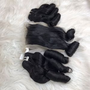 Trama al por mayor, rizado hinchable con cierre, gran stock de cabello virgen de alta calidad 100% cabello virgen, cabello crudo vietnamita - Product Image 2