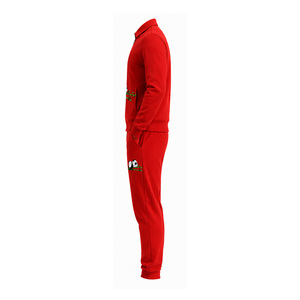 Custom Men Gym Tracksuits Fleece Athletic Sport Set Zip Jacket Jogger <b>Pants</b> Wholesale OEM Sports Clothing Supplier OEM Wholesale - Product Image 4