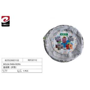 Sac à linge plat grande capacité avec imprimé floral en maille BOLSA PARA ROPA - Product Image 1