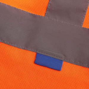 Polo de Seguridad Reflectante de Alta Visibilidad, Camiseta Polo Reflectante, Ropa de Trabajo de Alta Visibilidad, Camisa Reflectante - Product Image 3