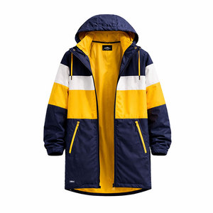 Factory Wholesale Swim <b>Parka</b> <b>Jacket</b> with Custom Design, <b>Waterproof</b> Windproof Coat with Soft Fleece Lining for Professional Use - Product Image 3