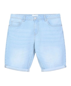 Stretch Five-Pocket Mid-<b>Thigh</b> Men's Denim Shorts High Quality Breathable Casual Men's Summer Outer Wear Custom - Product Image 4