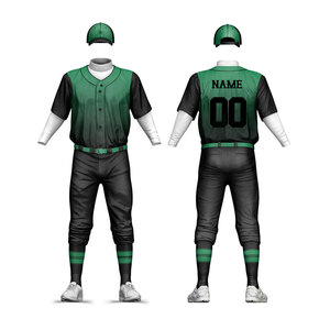 Good Best Quality Custom Digital Print Breathable Baseball Uniform Sets Sportswear Wholesale Top Demanded Baseball Uniform - Product Image 5