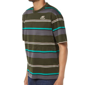เสื้อยืดโอเวอร์ไซส์แฟชั่นใหม่สำหรับผู้ชาย ผ้าฝ้ายถัก 100% เป็นมิตรกับสิ่งแวดล้อม ระบายอากาศได้ดี ช่วยให้คุณดูมีสไตล์และมั่นใจในทุกโอกาส - Product Image 4
