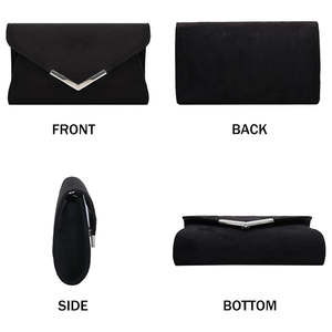 Bolso de mano de cuero estilo oriental/occidental, moderno y minimalista, fabricado por RIMZA INDUSTRIES - Product Image 3