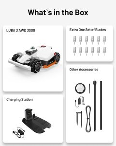 Cortacésped Robótico Mammotion LUBA 3 AWD 5000H, Sin Cable Perimetral para Terrenos de 1.25 Acres, Tracción en las Cuatro Ruedas para Pendientes del 80% - Product Image 3