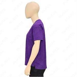 240gsm haute qualité 100% coton T-shirt unisexe avec logo personnalisé avec impression de vêtements d'été T-shirt de grande taille pour femmes - Product Image 5