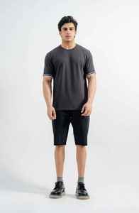 ODM Wholesale <b>Men's</b> 100% Cotton Woven Mid Elastic Board Shorts Quick Dry Breathable Lightweight Beach Swim <b>Trunks</b> Summer Casual - Product Image 2