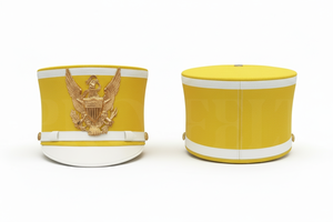 Custom Made Color Parade Cap with Custom Logo Embroidery Emblem White Visor Ceremonial Uniform <b>Hat</b> for Wholesale Cheap Price - Product Image 4