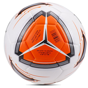 Ballon de football polyvalent longue durée pour usage quotidien, toucher confortable, en cuir PU thermocollé pour surfaces en gazon, en herbe et en asphalte - Product Image 5