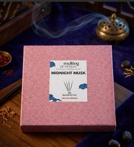 Incienso Aromático de Madera de Bambú Ecológico de Larga Duración con Aroma a Almizcle de Medianoche - Product Image 1