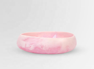 Bol en résine écologique vert moderne, design poli, compatible lave-vaisselle, en stock pour le service alimentaire à domicile - Product Image 3