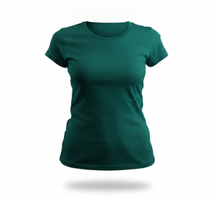 Camiseta de Fibra de Bambú para Mujer, Corte Ajustado, Etiqueta Privada Personalizada para Colecciones de Ropa Casual - Product Image 5