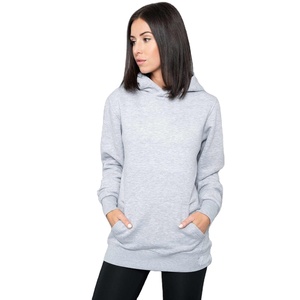 New arrival women pullover cropped top crewneck hoodie for women - Product Image 5
