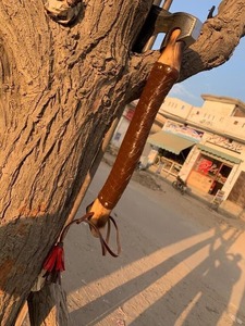 Hacha Vikinga Táctica Hecha a Mano OEM, Nuevo Diseño Personalizado, Mango de Madera, Acero Inoxidable, Color Personalizable, Uso de Supervivencia, 100% Alta Calidad - Product Image 3