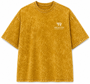 Camiseta de algodón grueso para hombre, estilo jersey, lavada con efecto stone washed, manga corta, de alta calidad, estilo urbano, último diseño, camisetas lavadas para hombre - Product Image 1
