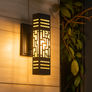 Lámparas de Pared de Acero/Inoxidable CM Decor, Lámpara de Pared LED Moderna para Exteriores, Impermeable, para Pasillo, Escalera, Villa - Product Image 4